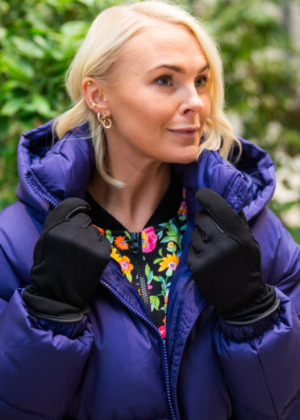 MUTKA thinsulate kangast mustad naiste kevad-sügis kindad-UUDIS-KOHE LAOS