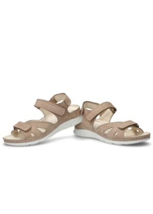 NAGABA NATURAALNAHAST naiste sandaalid beezid-kohe laos suurused 37-SUPER HIND - Image 5