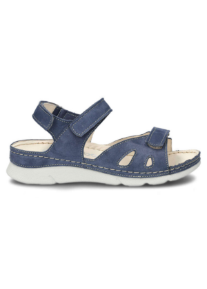 NAGABA NATURAALNAHAST naiste sandaalid sinised suuruses 39-KOHE LAOS VIIMASED-SUPER HIND - Image 2