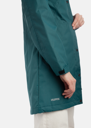 HUPPA naiste kevad-sügis parka Janelle petroolroheline 40 gr soojustusega-UUDIS - Image 4