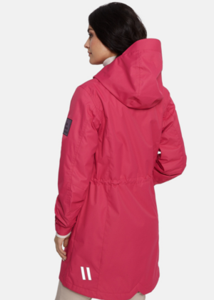 HUPPA vihma ja tuulekindel fuksiaroosa naiste kevad-sügis parka 40 gr soojustusega-KOHE LAOS - Image 2