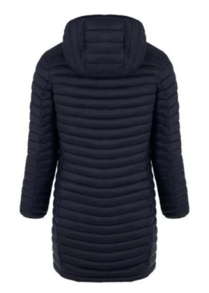 TUXER  poolpikk tepitud mustriga naiste kevad-sügis jope must-KOHE LAOS VIIMASED-SUPER HIND - Image 7