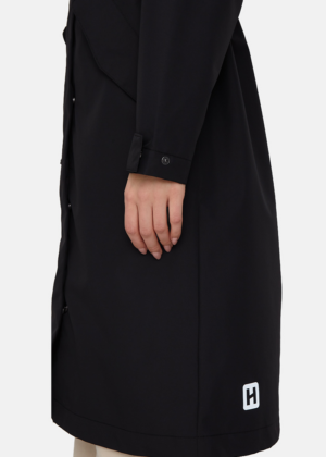 Huppa kevad-sügis mantel (ilma soojustuseta) Amanea must -UUDIS - Image 4