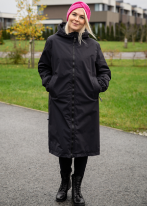 Lenne naiste kevad-sügis mantel Robina(40 gr soojustusega) must-UUDIS-KOHE LAOS - Image 1