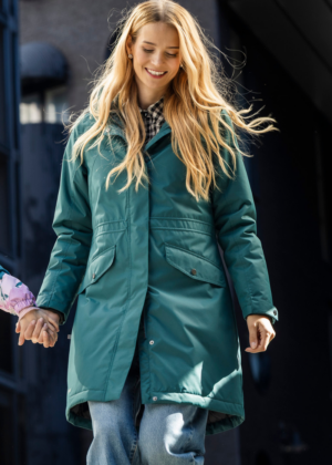 HUPPA  naiste kevad-sügis ülemineku  parka Minna petroolroheline 100 gr soojustusega-UUDIS - Image 7