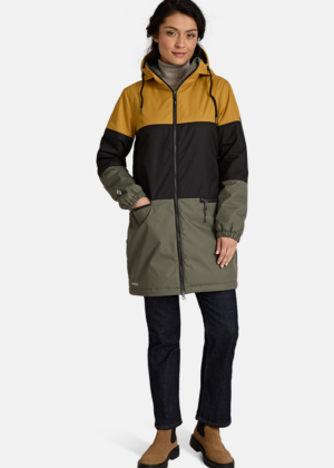 HUPPA naiste kevad-sügis jope Hanka (sinep, must, roheline) 40 gr soojustusega-KOHE LAOS - Image 3