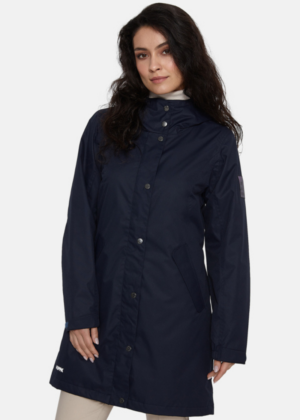 HUPPA stiilne vihma ja tuulekindel tumesinine 40 gr naiste kevad-sügis parka -KOHE LAOS