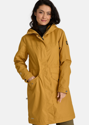 HUPPA naiste kevad-sügis parka Minna sinepikollane 40 gr soojustusega - Image 1