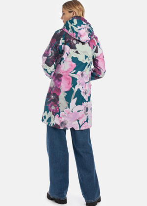 HUPPA naiste kevad-sügis parka Janelle petroolroheline kirju 40 gr soojustusega-UUDIS - Image 2