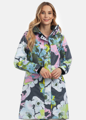 HUPPA  naiste kevad-sügis parka Minna kirju 40 gr soojustusega-UUDIS - Image 1