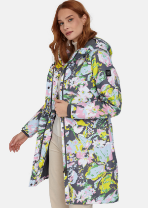 HUPPA naiste kevad-sügis parka Minna mahe lilleline 40 gr soojustusega-KOHE LAOS VIIMASED-HEA HIND - Image 8