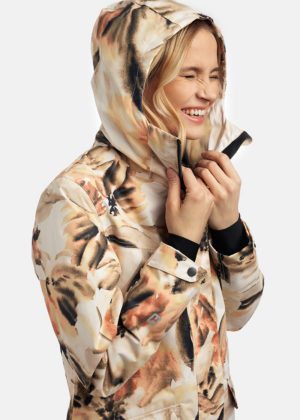 HUPPA šiltesnė žalia moteriška rudens-žiemos striukė Minna 100 gr su apšiltinimu-KLIENTŲ MĖGSTAMIAUSIAS - Image 4