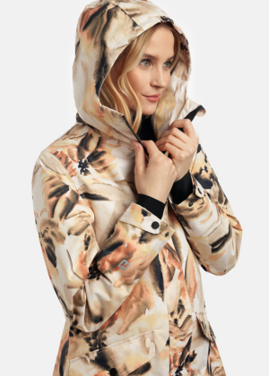 HUPPA šiltesnė žalia moteriška rudens-žiemos striukė Minna 100 gr su apšiltinimu-KLIENTŲ MĖGSTAMIAUSIAS - Image 6