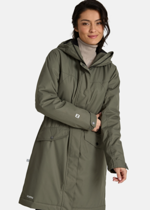 HUPPA  naiste kevad-sügis ülemineku  parka Minna roheline 100 gr soojustusega-KLIENTIDE LEMMIK - Image 1