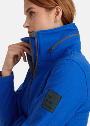 HUPPA  naiste kevad-sügis softshell jope Ava erksam sinine-viimased - Image 6