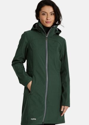 HUPPA naiste kevad-sügis softshell jope Ava tumeroheline - Image 1