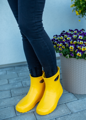 Naiste kummikud kollased Lemigo Garden-kergest Eva materjalist-KOHE LAOS-KIIRE TARNE-KLIENTIDE LEMMIK - Image 3