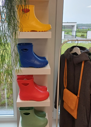 Naiste kummikud punased Lemigo Garden-kergest Eva materjalist-KOHE LAOS - Image 6