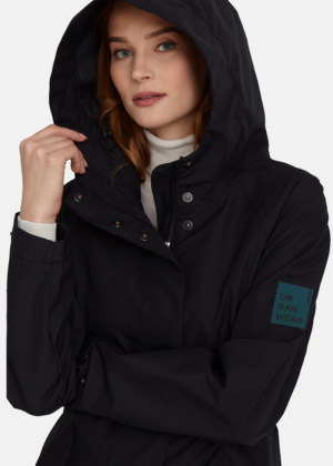 Huppa kevad-sügis mantel (ilma soojustuseta) Amanea must -UUDIS - Image 5