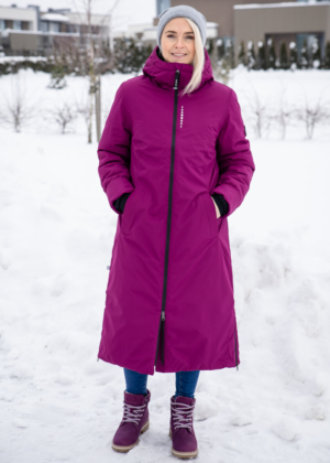 Huppa naiste talvemantel Eira bordoo-klientide lemmik - Image 2
