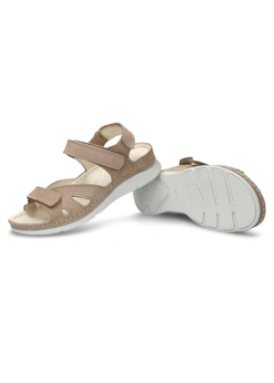 NAGABA NATURAALNAHAST naiste sandaalid beezid-kohe laos suurused 37-SUPER HIND - Image 2