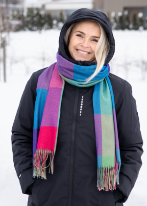 Huppa naiste talvemantel Eira must (300 gr soojustusega)-super hind - Image 14