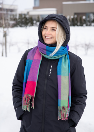 Huppa naiste talvemantel Eira must (300 gr soojustusega)-super hind - Image 8