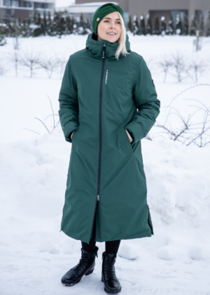 Huppa naiste talvemantel Eira roheline (300 gr soojustusega)-super hind - Image 2