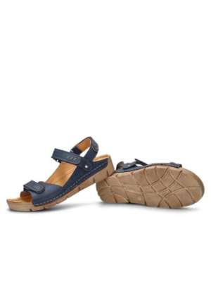 NAGABA NATURAALNAHAST naiste sandaalid sinised-KOHE LAOS VIIMASED-SUPER HIND - Image 7