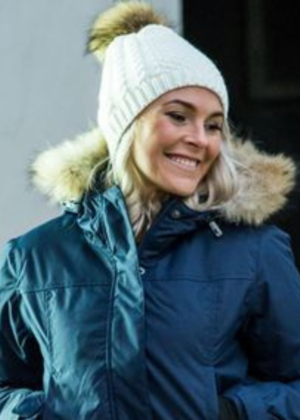 Huppa fliisvooodri ja naturaalse karvaga valge naiste sügis-talvine müts Ash-KOHE LAOS - Image 3