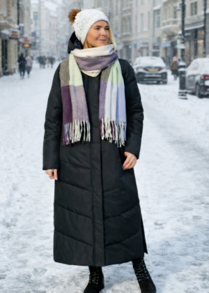 VERO MODA soe mitmevärviline sügis-talvine sall Ellen-KOHE LAOS - Image 3