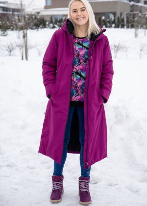 Huppa naiste talvemantel Eira bordoo-klientide lemmik - Image 12