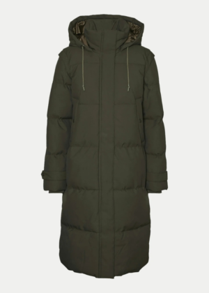 VERO MODA vesti ja mantlina kantav naiste talvemantel Margaret roheline-KOHE LAOS VIIMANE-SUPER HIND - Image 1