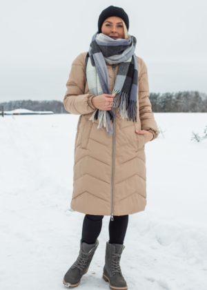 Soe mitmevärviline musta halliga sügis-talvine sall -UUDIS-KOHE LAOS - Image 2