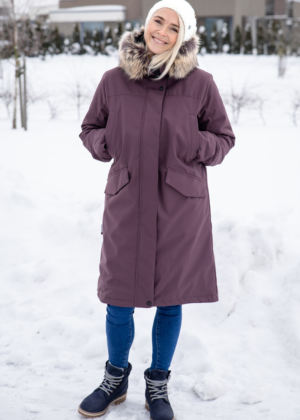 Lenne naiste talveparka Carmen(200 gr soojustusega) lilla-kohe laos-super hind - Image 1