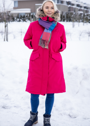 Lenne naiste talveparka Carmen vaarikaroosa(200 gr soojustusega)-kohe laos-super hind - Image 3