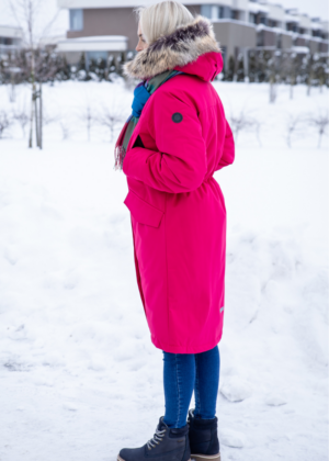 Lenne naiste talveparka Carmen vaarikaroosa(200 gr soojustusega)-kohe laos-super hind - Image 2