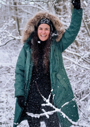 HUPPA pikem naiste talveparka Vienna tumeroheline NATURAALKARVAGA-KOHE LAOS VIIMANE M(38-40) - Image 2