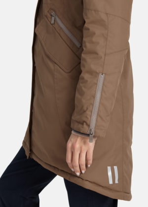 HUPPA naiste talveparka Vivian beez naturaalkarvaga 200 gr soojustusega-kohe laos-SUPER HIND - Image 5