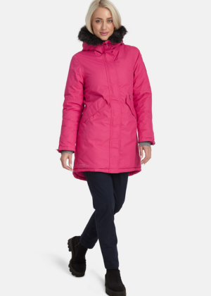 Huppa naiste talveparka Vivian fuksiaroosa kunstkarvaga(200gr soojustusega)-kohe laos viimane L-super hind - Image 4