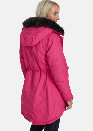Huppa naiste talveparka Vivian fuksiaroosa kunstkarvaga(200gr soojustusega)-kohe laos viimane L-super hind - Image 3