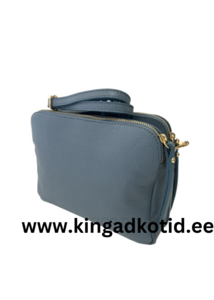 Vera Pelle naturaalnahast helesinine naiste käekott-KOHE LAOS