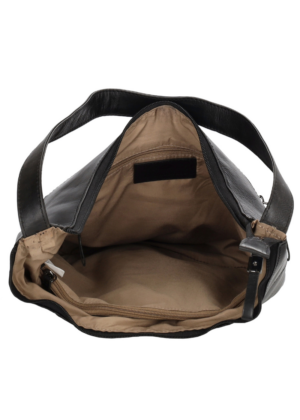 MICMACBAGS naturaalnahast must õlakott-KOHE LAOS-HEA HIND - Image 4