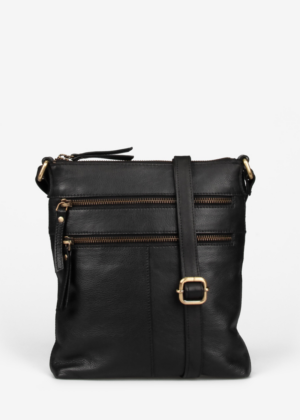 TREATS BAG naturaalnahast  must naiste üleõla kott Alicia-UUDIS-KOHE LAOS