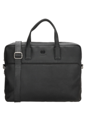 Live in Style naturaalnahast klassikaline must unisex(sobib nii naistele, kui meestele) arvuti kott-KOHE LAOS-SUPER HIND