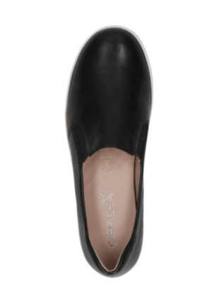 CAPRICE NATURAALNAHAST  mustad naiste slip on vabaaja jalatsid-KOHE LAOS-SUPER HIND-KLIENTIDE LEMMIK - Image 8