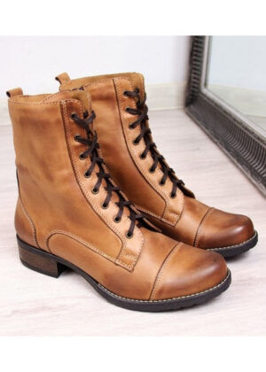 Stiilsed NATURAALSEST NAHAST seest SOOJA KARVAGA Dolce Pietro kõrvalt lukuga naiste tanksaapad-KOHE LAOS-KLIENTIDE LEMMIK - Image 9