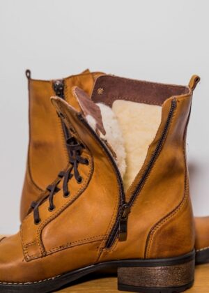 Stiilsed NATURAALSEST NAHAST seest SOOJA KARVAGA Dolce Pietro kõrvalt lukuga naiste tanksaapad-KOHE LAOS-KLIENTIDE LEMMIK - Image 4