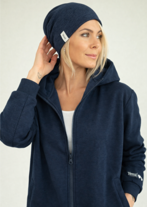 Puuvillasest kangast müts sinine-Kohe laos - Image 2