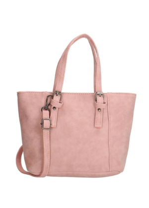 Beagles pehmest kunstnahast väiksem roosa naiste õlakott-(kaasas ka pikk õlarihm)-KOHE LAOS - Image 2